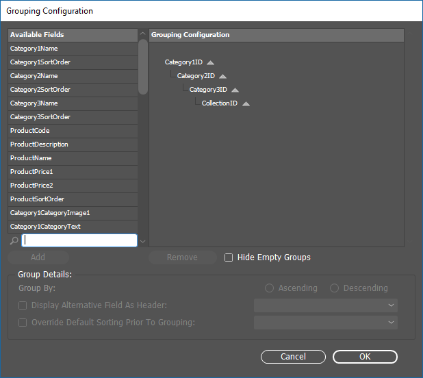 Introducing the EasyCatalog panel Catalog Tips